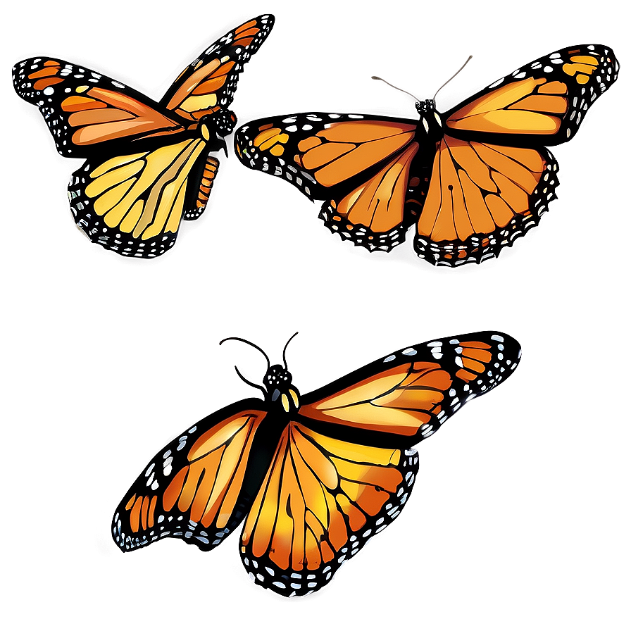 Monarch Butterfly Clipart Png Bmy69