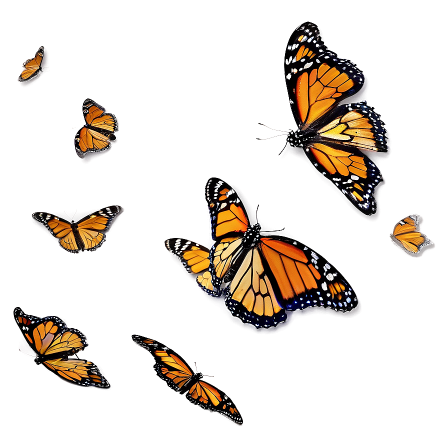 Monarch Butterfly Migration Png 45