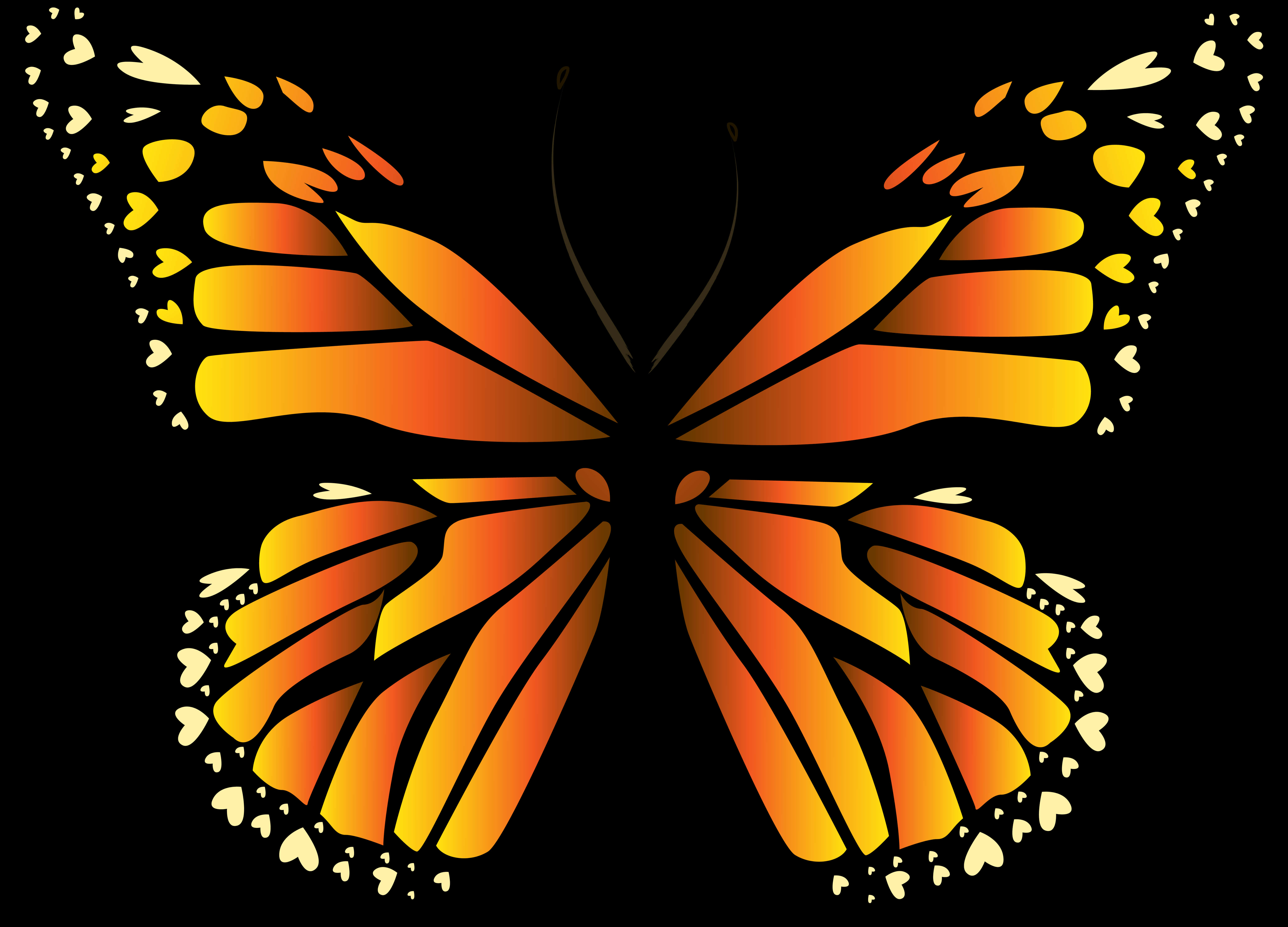 Monarch Butterfly Vector Art