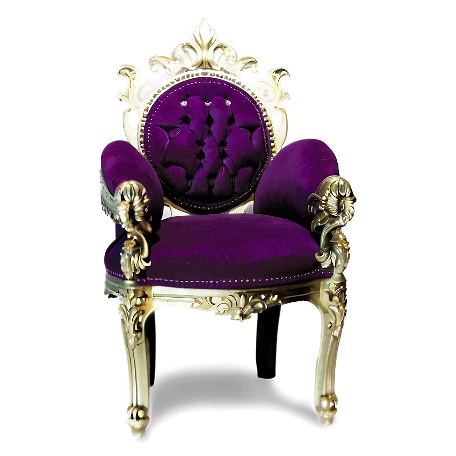 Monarch's Luxury Chair Png 06262024