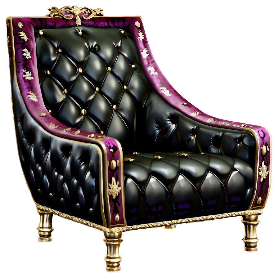 Monarch's Luxury Chair Png Liy