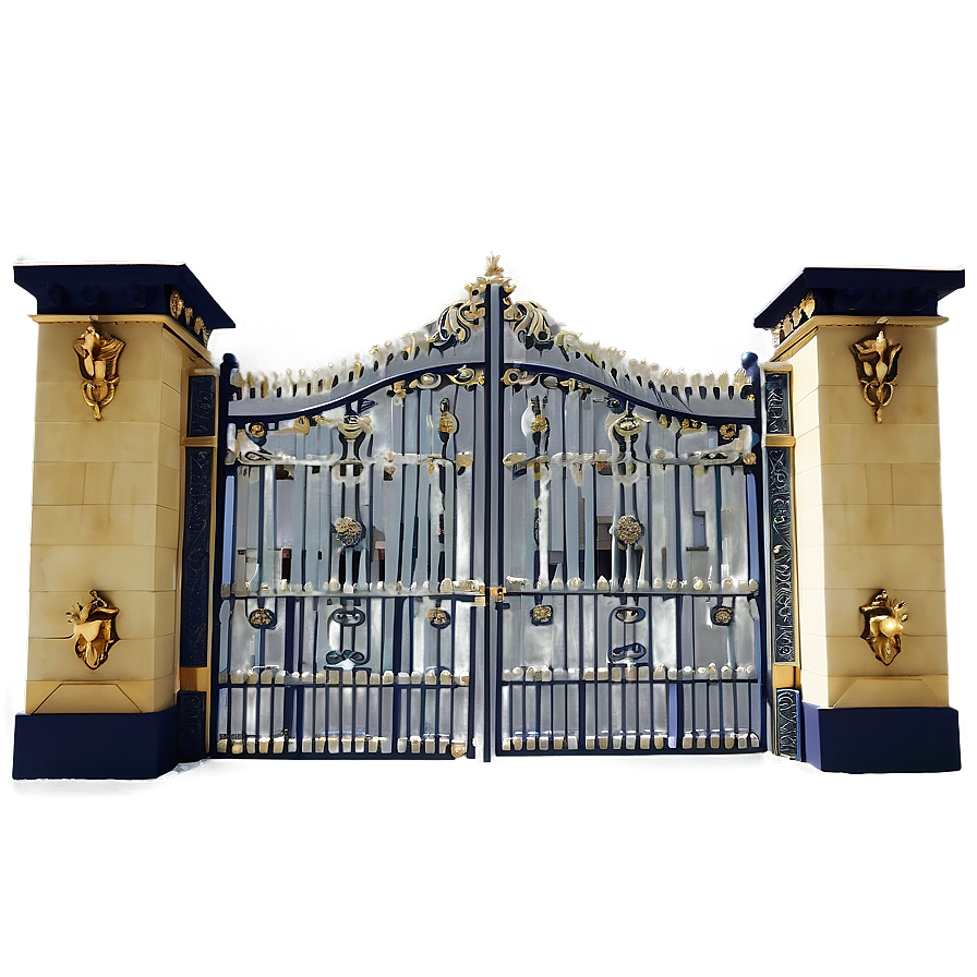 Monarchial Palace Gates Png Whr