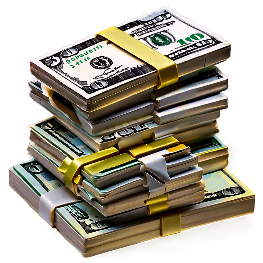 Money Stack Png 05252024