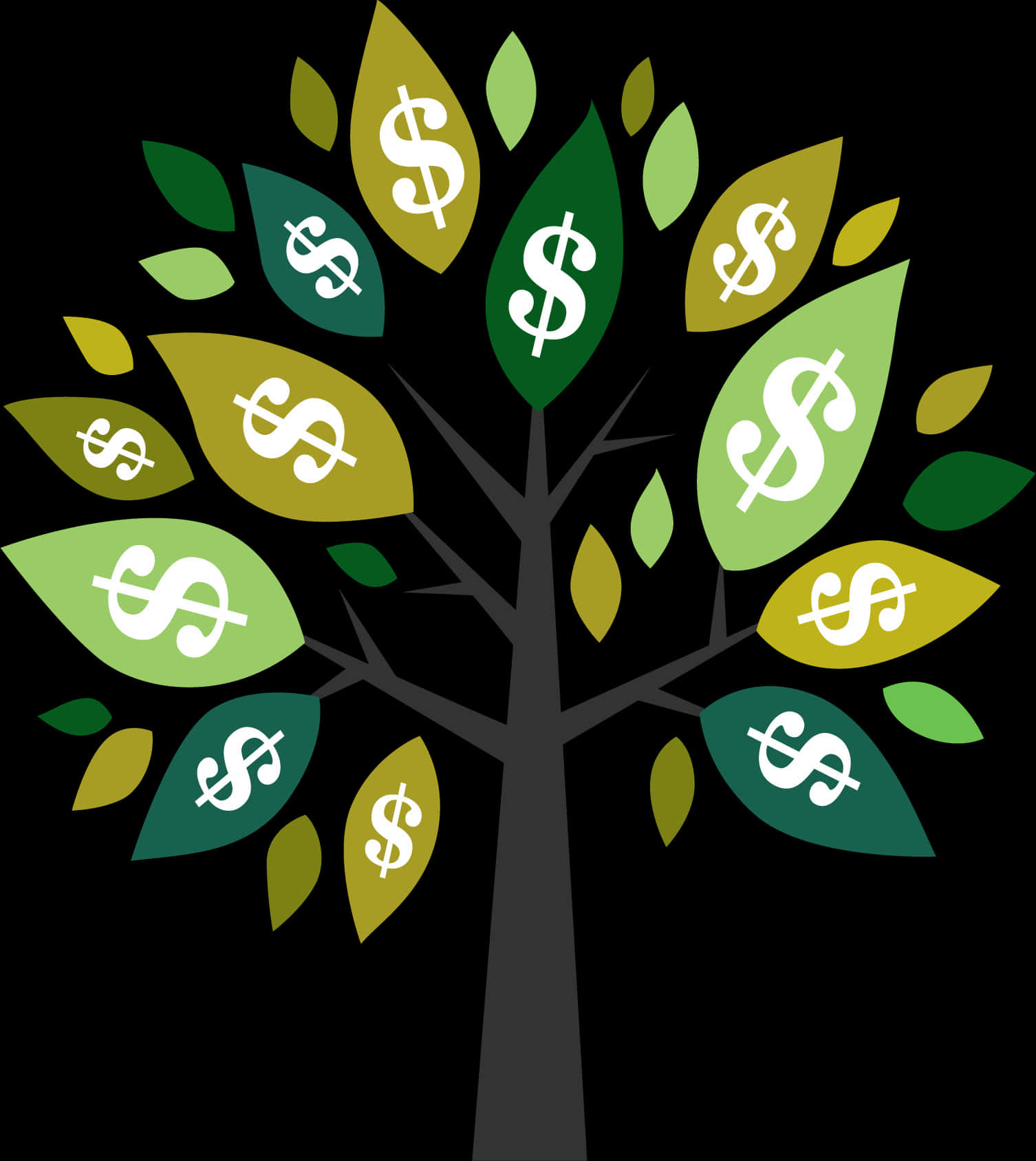 Money Tree Concept