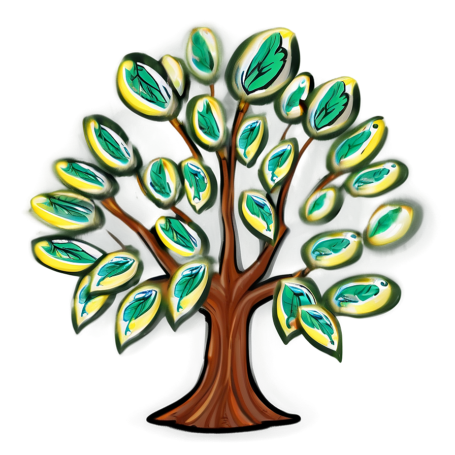 Money Tree Drawing Png 06272024