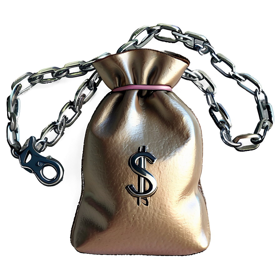 Moneybag With Chain Png Xjw80