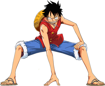 Monkey D Luffy One Piece Stance