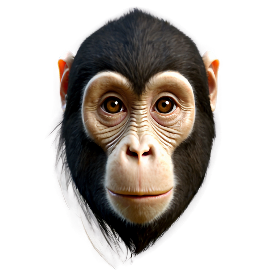 Monkey Face Mask Design Png Qxr