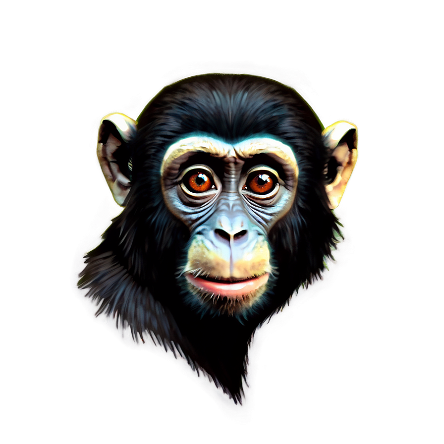 Monkey Illustration Png 05042024