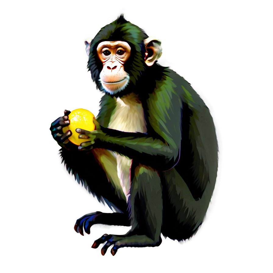 Monkey Illustration Png 43