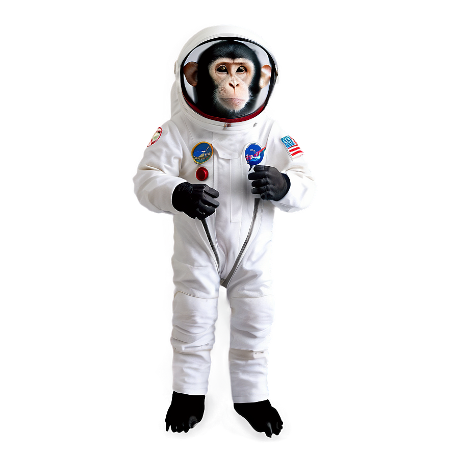 Monkey In Space Suit Png 87