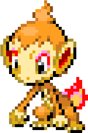 Monkey_ Pixel_ Art_ Character