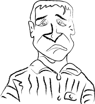 Monochrome_ Man_ Portrait