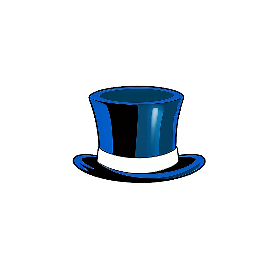 Monochrome Top Hat Graphic Png Vce35