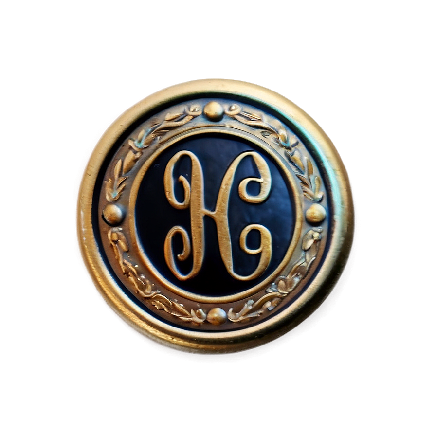 Monogram Wax Seal Png 94