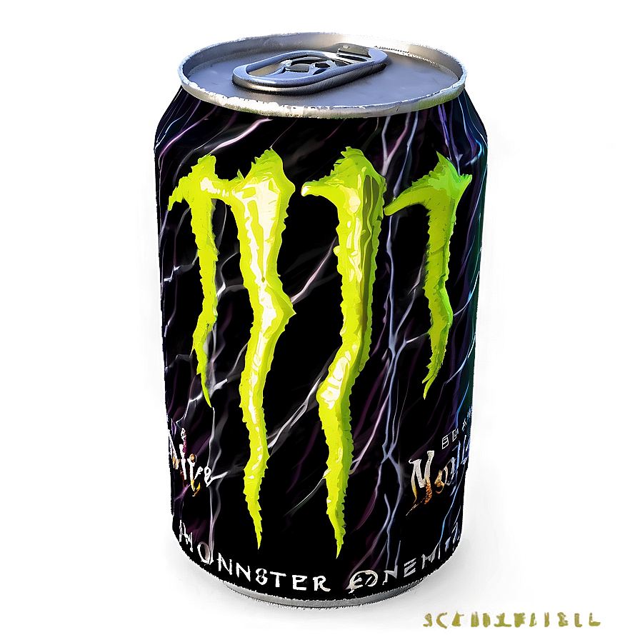 Monster Energy Drink 3d Model Png Cgx3