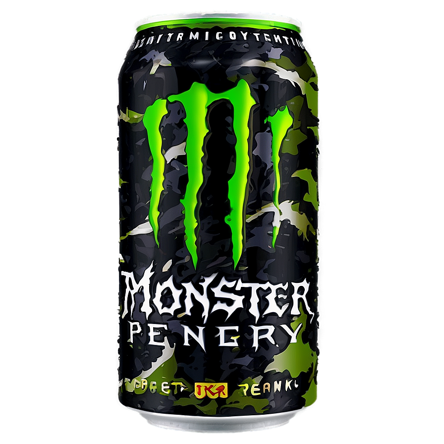 Monster Energy Drink Camouflage Edition Png Fxm