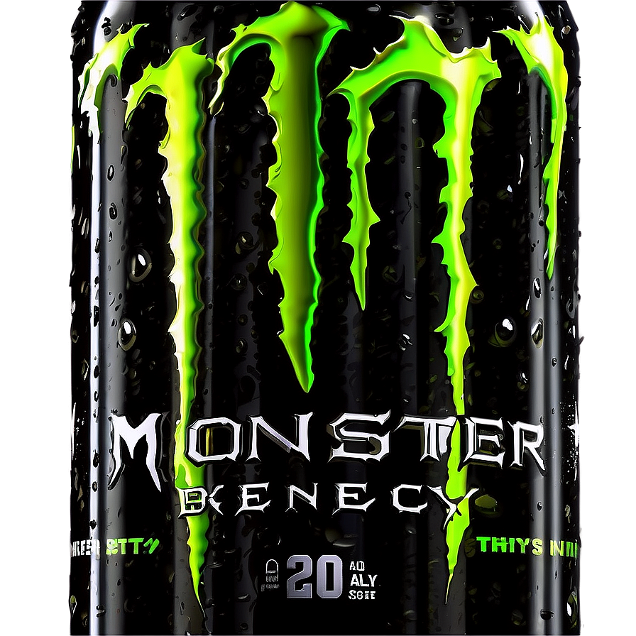 Monster Energy Drink Ingredients Label Png 06202024