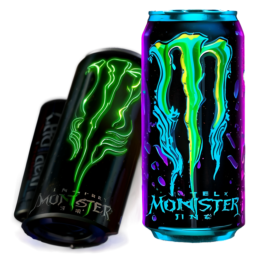 Monster Energy Drink Neon Sign Png 06202024