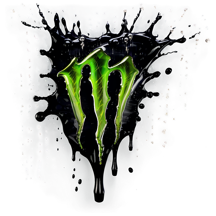 Monster Energy Drink Splash Effect Png Mod22