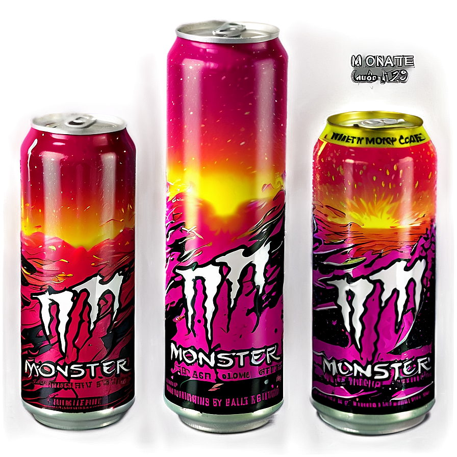 Monster Energy Drink Sunset Glow Png 81