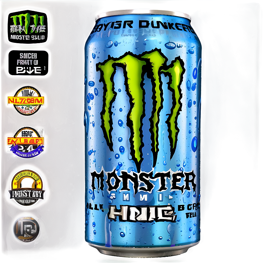 Monster Energy Drink With Ice Png 06202024