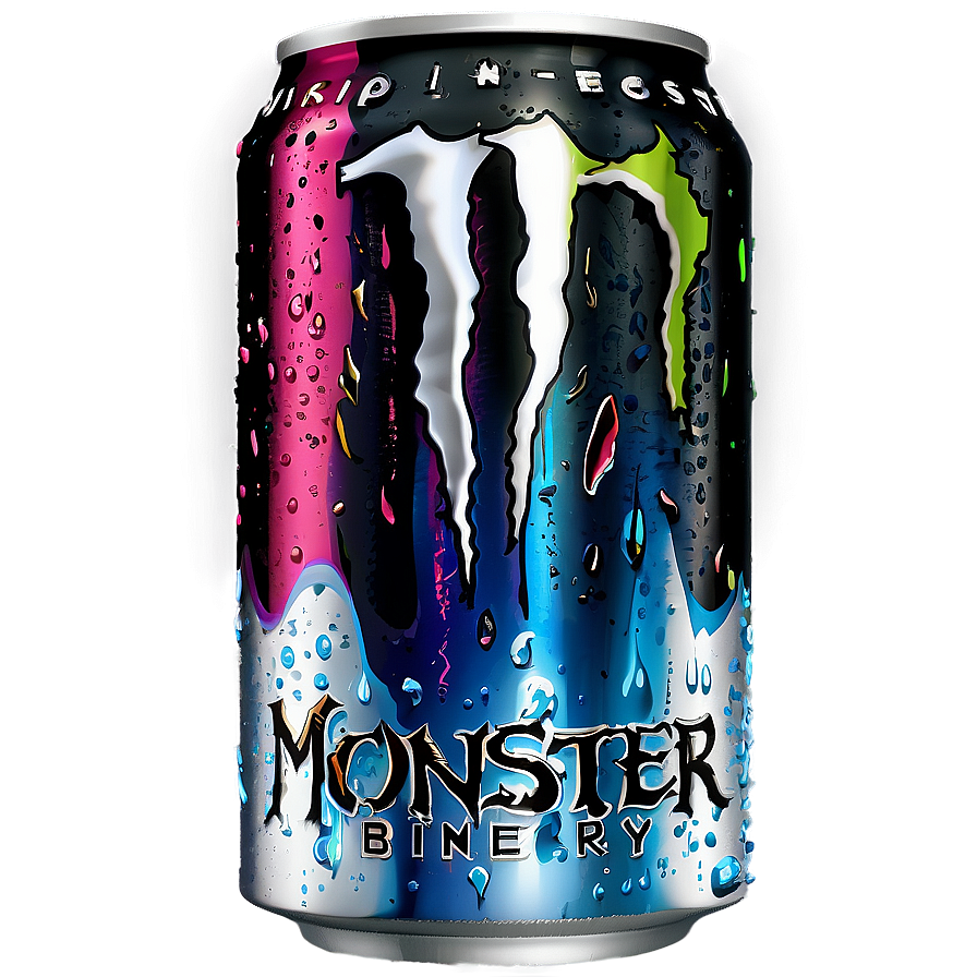 Monster Energy Drink With Ice Png 06202024