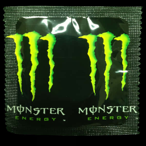 Monster Energy Logo Black Green