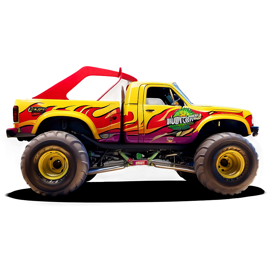 Monster Truck Action Png 05242024