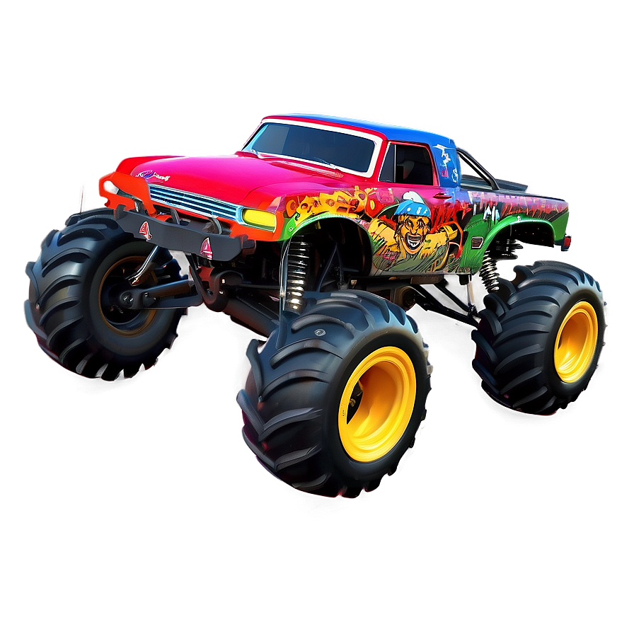 Monster Truck Grave Digger Epic Jump Png Rmk58