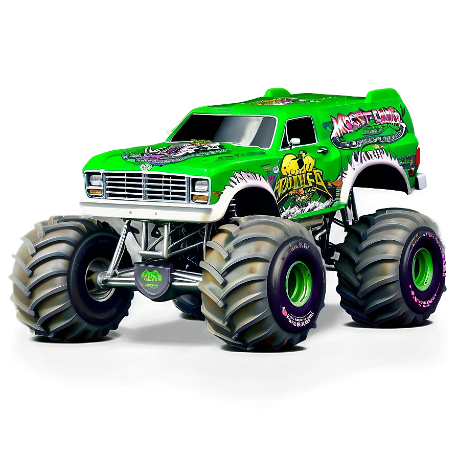 Monster Truck Grave Digger Night Show Png 28