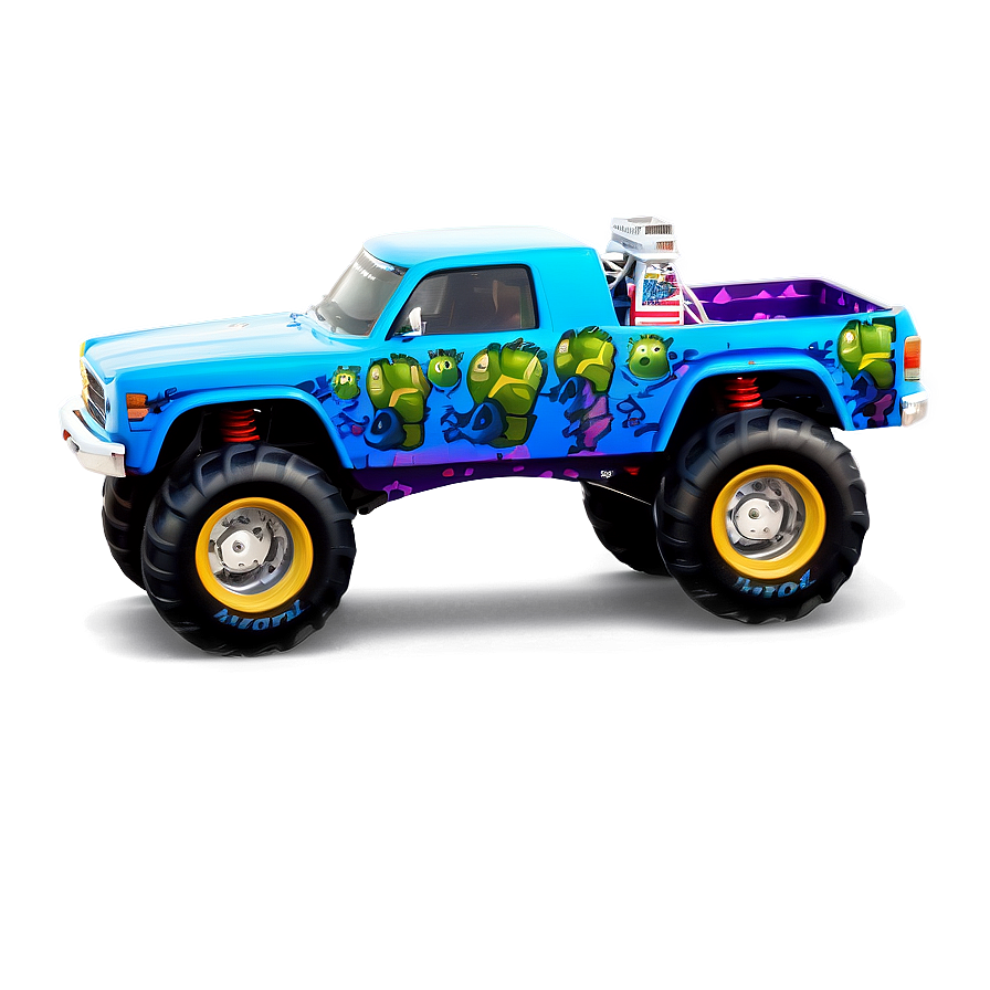 Monster Truck Invasion Png Frv