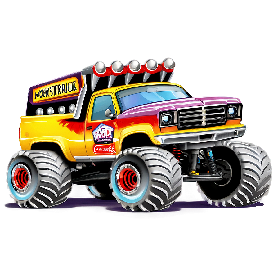 Monster Truck Power Png Dwn