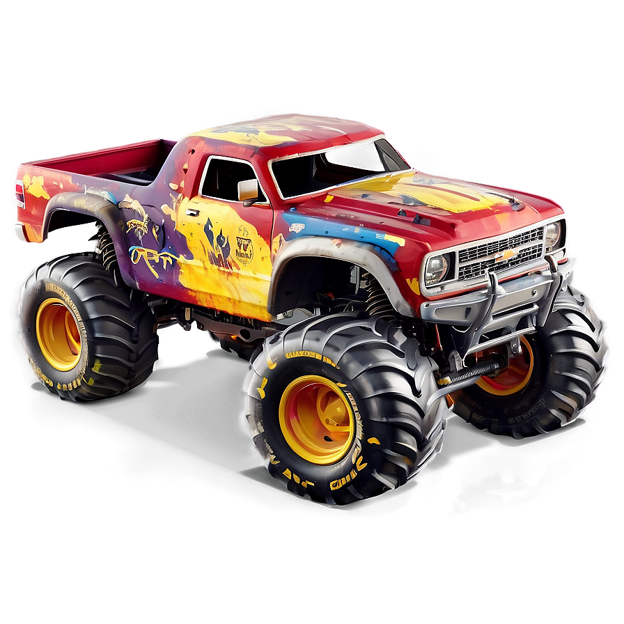 Monster Truck Warzone Png 05242024