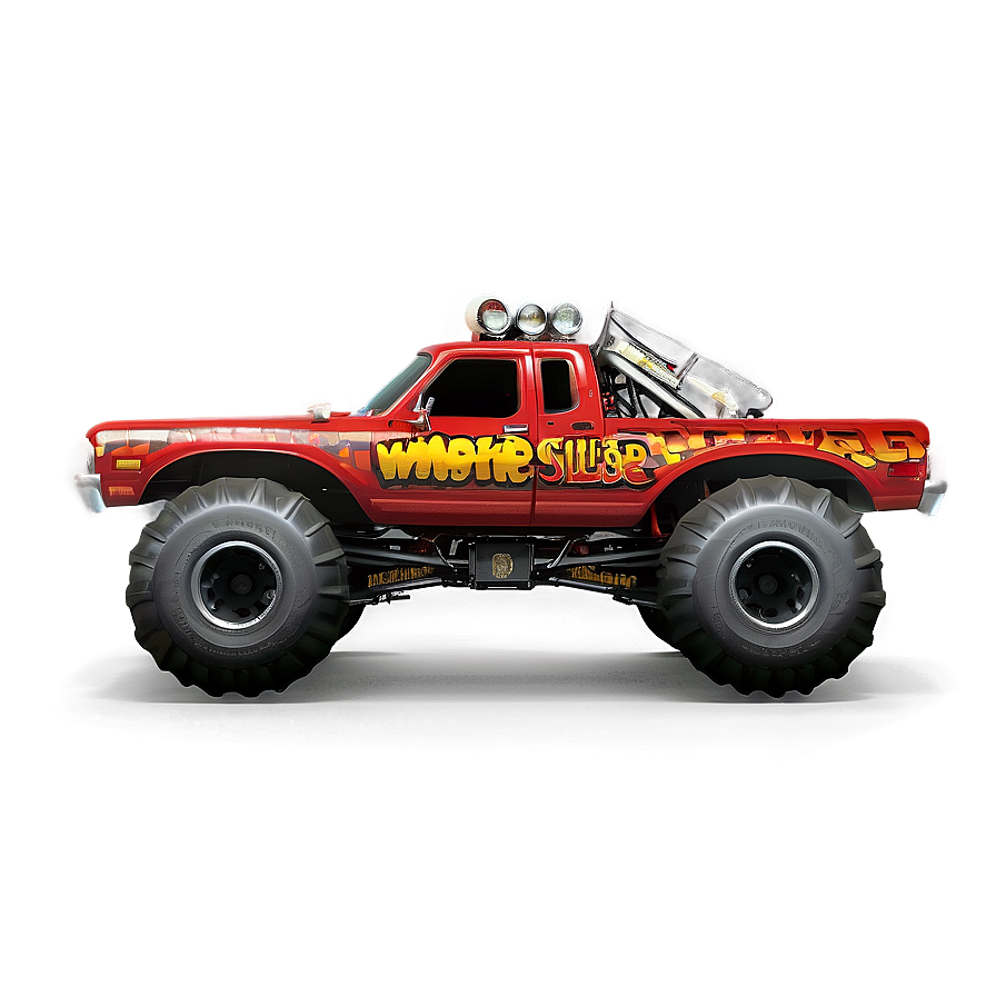 Monster Truck Wildfire Png Ayk