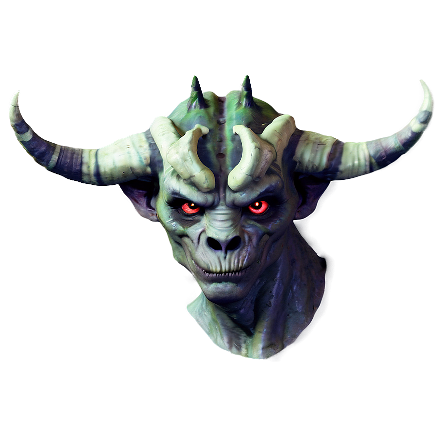 Monster With Horns Png 05232024