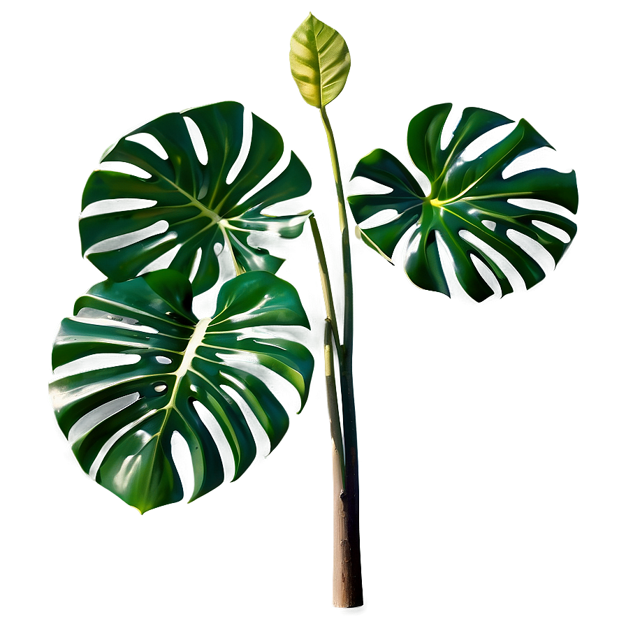 Monstera Deliciosa Plant Png 06212024