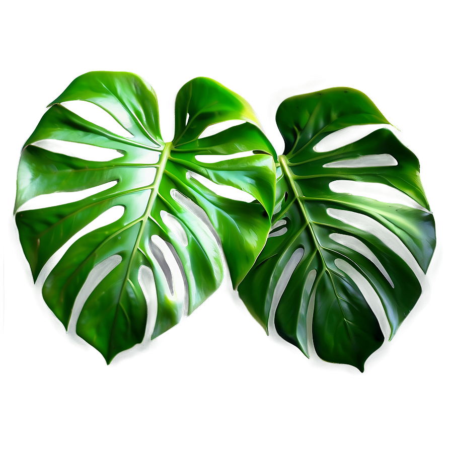 Monstera Leaf Tropical Png Iau