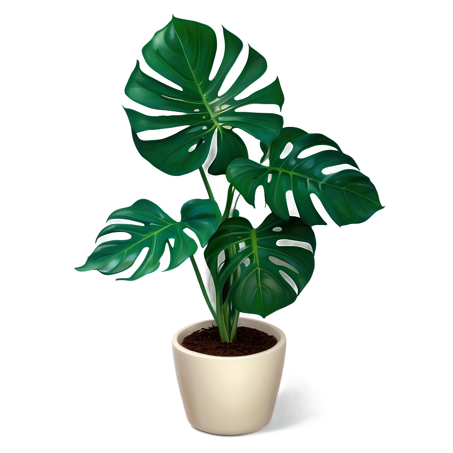 Monstera Plant In Corner Png 06212024