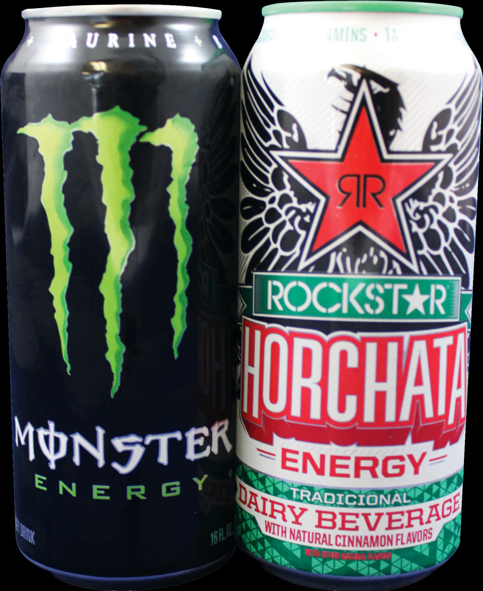 Monsterand Rockstar Energy Drink Cans