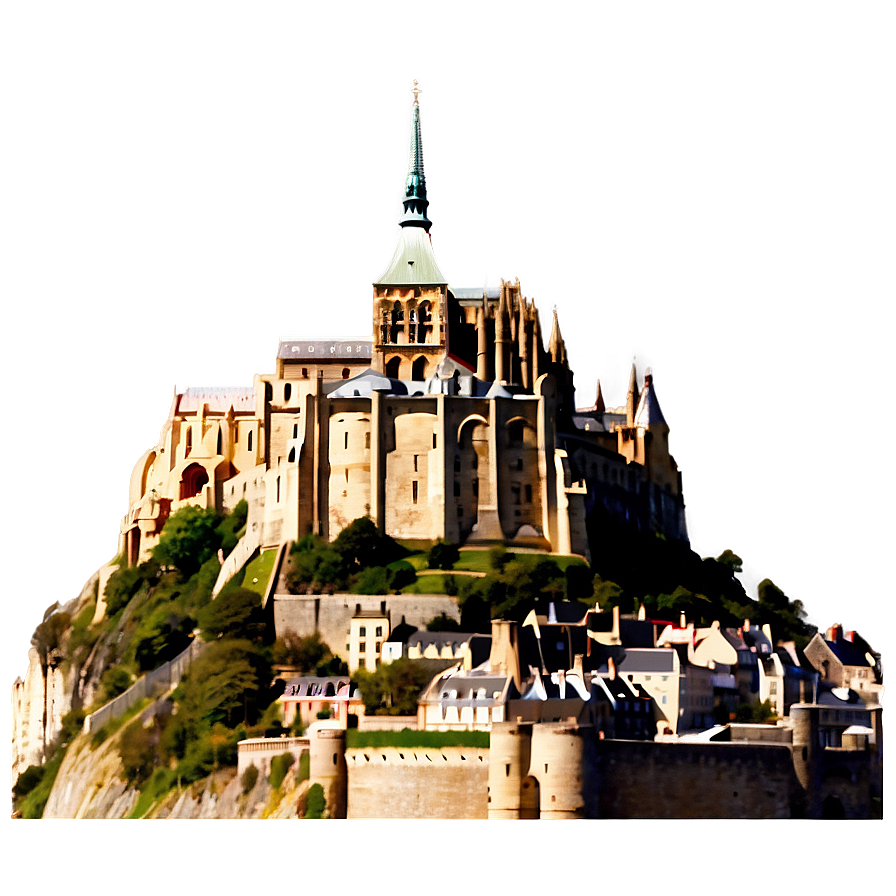 Mont Saint Michel Png Rib