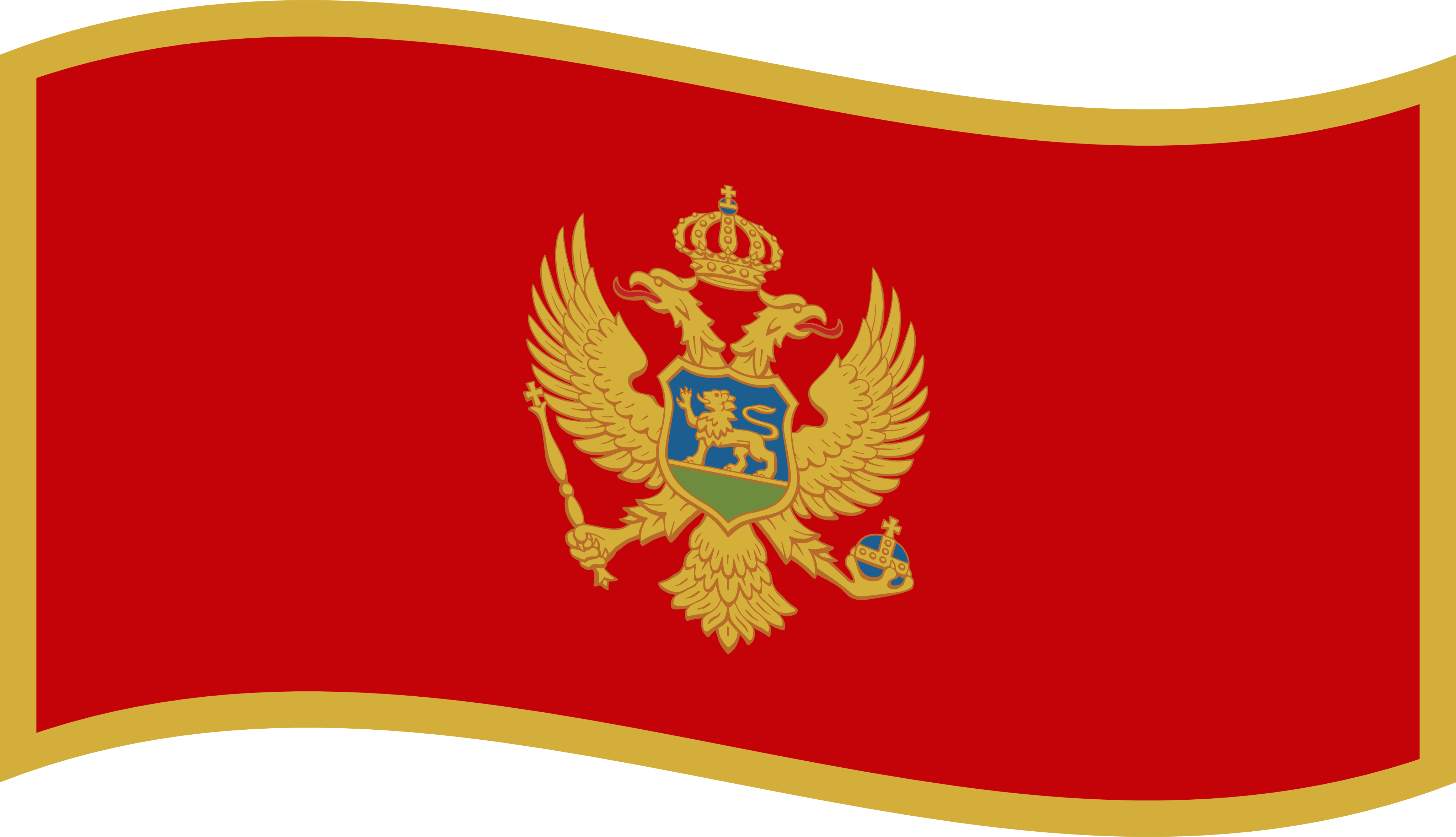 Montenegro National Flag