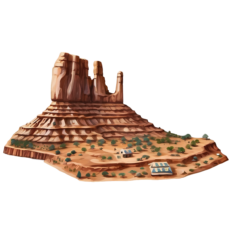 Monument Valley Utah Png Gfi89