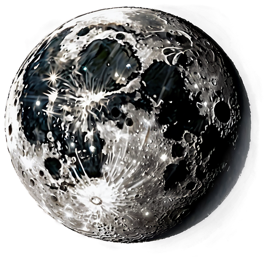 Moon And Celestial Transparent Png 05252024