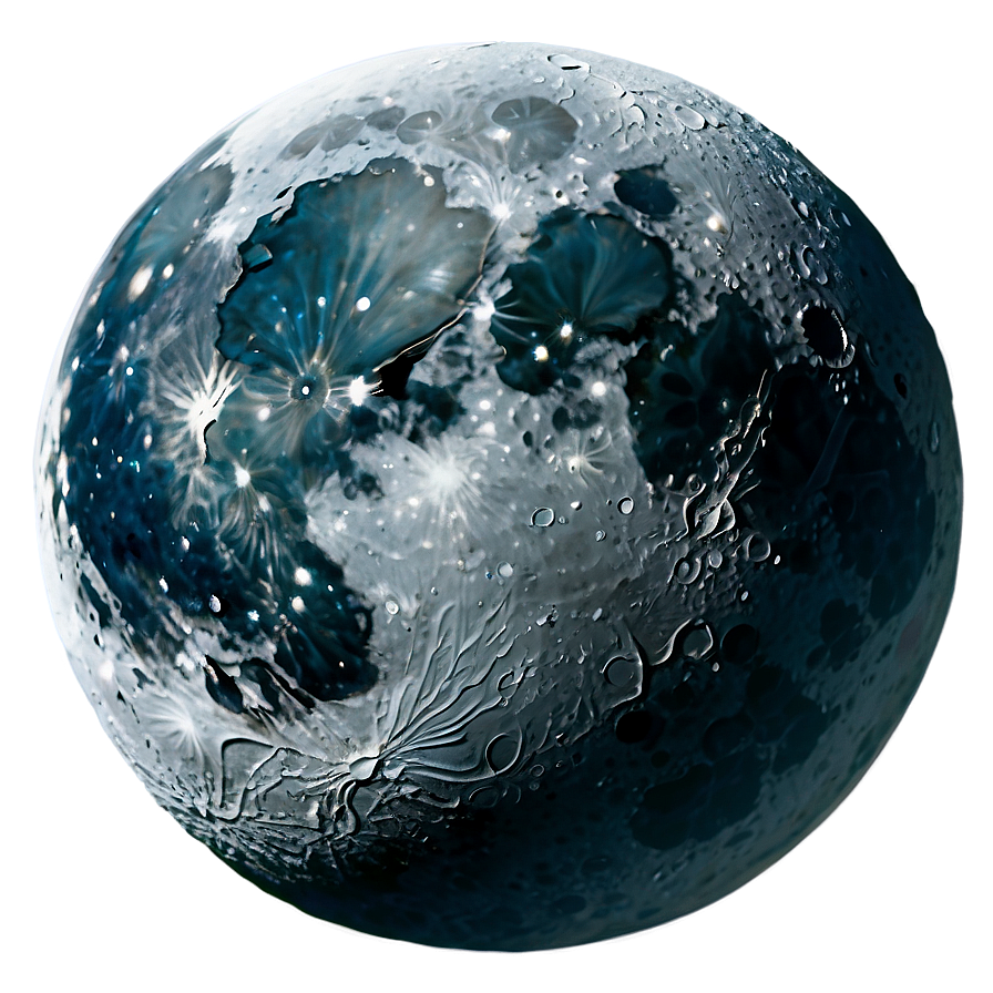 Moon And Ocean Transparent Png 05252024