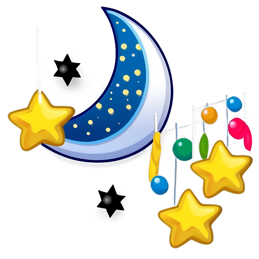 Moon And Stars Transparent Png 05252024