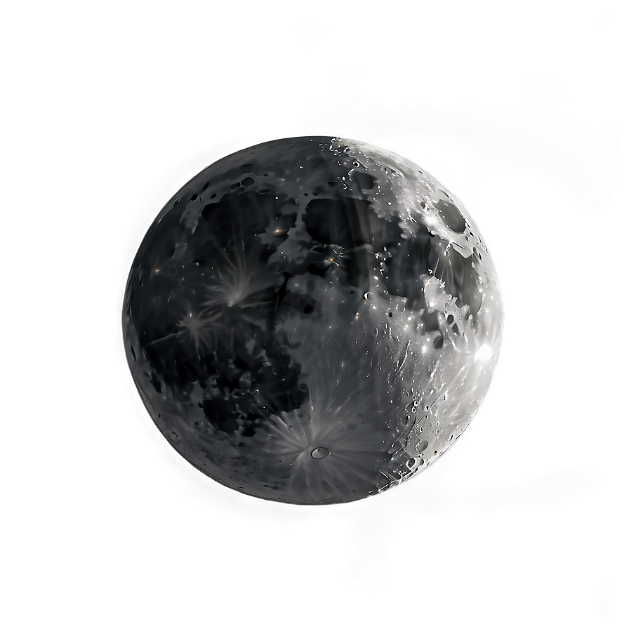 Moon In Dark Sky Transparent Png 89