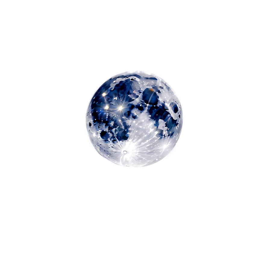 Moon In Night Sky Transparent Png Kte50