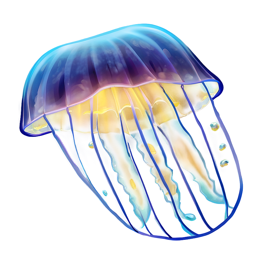 Moon Jelly Marine Life Icon Png Efh