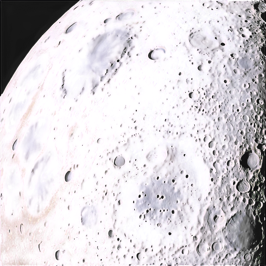 Moon Surface With Hidden Oases Png Swb